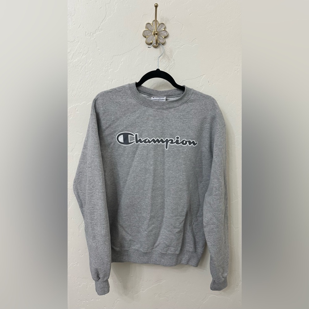 Champion All Gray Crewneck